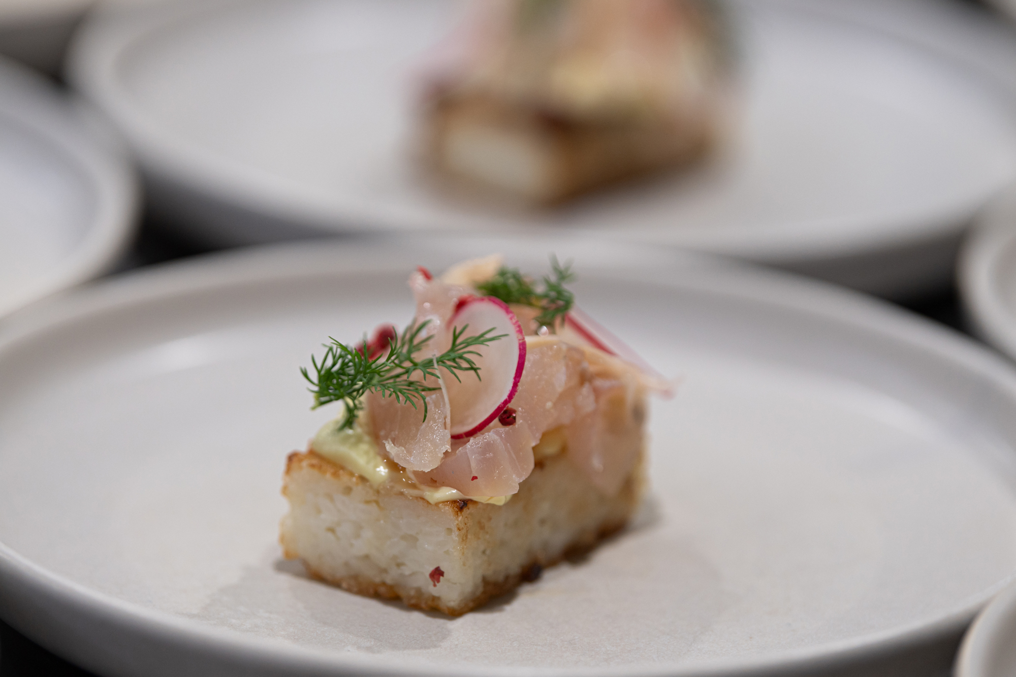A plated dish at Water St Kitchen